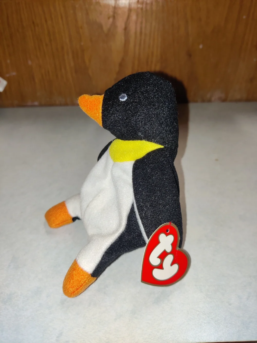 Ty - 1993 Plush Waddle Penguin Beanie Babies McDonald's Stuffed Toy 6